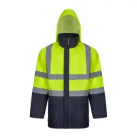   Jacheta Parka 4 in 1 in doua tonuri, Unisex, 2502E12351, Velilla, Poliester, Albastru, 4XL
