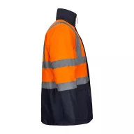   Jacheta Parka 4 in 1 in doua tonuri, Unisex, 2502E12354, Velilla, Poliester, Albastru, 5XL