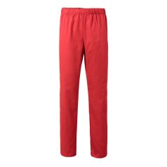   Pantaloni din twill, Unisex, 2502E10949, Velilla, Poliester, Bumbac, Rosu, XS