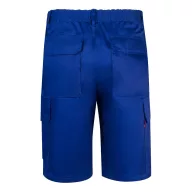   Pantaloni scurti din twill cu buzunare multiple, Unisex, 2502E11159, Velilla, Poliester, Bumbac, Albastru Royal, 42