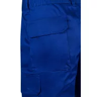   Pantaloni scurti din twill cu buzunare multiple, Unisex, 2502E11163, Velilla, Poliester, Bumbac, Albastru Royal, 50