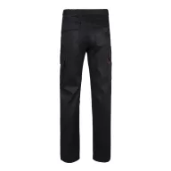   Pantaloni din twill cu mai multe buzunare, Unisex, 2502E12694, Velilla, Poliester, Bumbac, Negru, 42