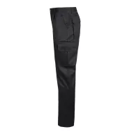   Pantaloni din twill cu mai multe buzunare, Unisex, 2502E12694, Velilla, Poliester, Bumbac, Negru, 42