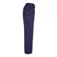   Pantaloni din twill cu mai multe buzunare, Unisex, 2502E12639, Velilla, Poliester, Bumbac, Albastru, 54