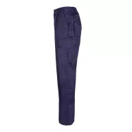   Pantaloni din twill cu mai multe buzunare, Unisex, 2502E12641, Velilla, Poliester, Bumbac, Albastru, 58