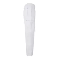   Pantaloni din twill cu mai multe buzunare, Unisex, 2502E12587, Velilla, Poliester, Bumbac, Alb, 38