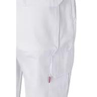   Pantaloni din twill cu mai multe buzunare, Unisex, 2502E12587, Velilla, Poliester, Bumbac, Alb, 38