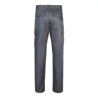  Pantaloni din twill cu mai multe buzunare, Unisex, 2502E12665, Velilla, Poliester, Bumbac, Gri, 44