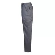   Pantaloni din twill cu mai multe buzunare, Unisex, 2502E12665, Velilla, Poliester, Bumbac, Gri, 44
