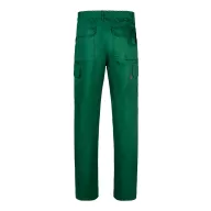   Pantaloni din twill cu mai multe buzunare, Unisex, 2502E12746, Velilla, Poliester, Bumbac, Verde inchis, 58