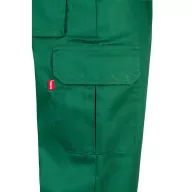   Pantaloni din twill cu mai multe buzunare, Unisex, 2502E12746, Velilla, Poliester, Bumbac, Verde inchis, 58