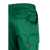   Pantaloni din twill cu mai multe buzunare, Unisex, 2502E12746, Velilla, Poliester, Bumbac, Verde inchis, 58