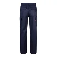  Pantaloni din twill cu mai multe buzunare, Unisex, 2502E12601, Velilla, Poliester, Bumbac, Albastru marin, 36