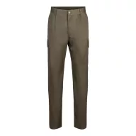   Pantaloni din twill cu mai multe buzunare, Unisex, 2502E12734, Velilla, Poliester, Bumbac, Verde armata, 64