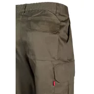   Pantaloni din twill cu mai multe buzunare, Unisex, 2502E12734, Velilla, Poliester, Bumbac, Verde armata, 64