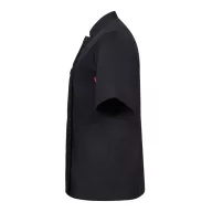  Camasa de bucatarie cu maneca scurta din poplin, Unisex, 2502E11405, Velilla, Poliester, Bumbac, Negru, L