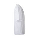 Camasa de bucatarie cu maneca scurta din poplin, Unisex, 2502E11402, Velilla, Poliester, Bumbac, Alb, XS