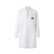   Halat medical din twill, Unisex, 2502E12987, Velilla, Poliester, Bumbac, Alb, S