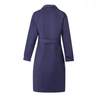   Halat de bucatarie cu maneca lunga din twill, Unisex, 2502E13242, Velilla, Poliester, Bumbac, Albastru, 44