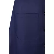   Halat de bucatarie cu maneca lunga din twill, Unisex, 2502E13243, Velilla, Poliester, Bumbac, Albastru, 46