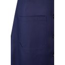 Halat de bucatarie cu maneca lunga din twill, Unisex, 2502E13245, Velilla, Poliester, Bumbac, Albastru, 50