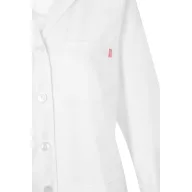   Halat de bucatarie cu maneca lunga din twill, Unisex, 2502E13208, Velilla, Poliester, Bumbac, Alb, 42