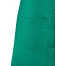 Halat de bucatarie cu maneca lunga din twill, Unisex, 2502E13253, Velilla, Poliester, Bumbac, Verde, 44