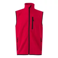   Vesta Soft Shell cu captuseala polara, Unisex, 2502E13687, Velilla, Poliester, Elastan, Rosu, 3XL