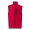 Vesta Soft Shell cu captuseala polara, Unisex, 2502E13692, Velilla, Poliester, Elastan, Rosu, XS