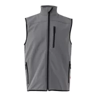   Vesta Soft Shell cu captuseala polara, Unisex, 2502E13673, Velilla, Poliester, Elastan, Gri, 3XL