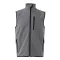 Vesta Soft Shell cu captuseala polara, Unisex, 2502E13675, Velilla, Poliester, Elastan, Gri, M