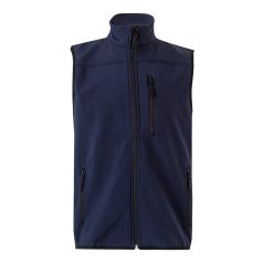   Vesta Soft Shell cu captuseala polara, Unisex, 2502E13665, Velilla, Poliester, Elastan, Albastru marin, 2XL