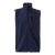 Vesta Soft Shell cu captuseala polara, Unisex, 2502E13666, Velilla, Poliester, Elastan, Albastru marin, 3XL