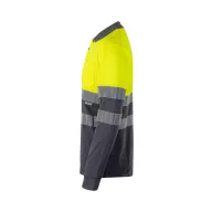   Tricou polo pique bicolor, Unisex, 2502E13104, Velilla, Bumbac, Poliester, Gri, M