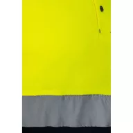   Tricou polo pique in doua tonuri, Unisex, 2502E13081, Velilla, Bumbac, Poliester, Albastru, 4XL