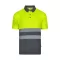 Tricou polo cu maneci scurte, Unisex, 2502E11713, Velilla, Poliester, Gri, 2XL
