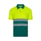 Tricou polo cu maneci scurte, Unisex, 2502E11719, Velilla, Poliester, Verde, 2XL