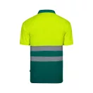 Tricou polo cu maneci scurte, Unisex, 2502E11719, Velilla, Poliester, Verde, 2XL