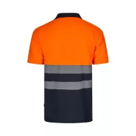   Tricou polo cu maneci scurte, Unisex, 2502E11704, Velilla, Poliester, Albastru, 3XL