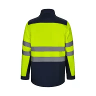   Jacheta soft shell in doua culori, Unisex, 2502E12000, Velilla, Poliester, Elastan, Albastru, 5XL