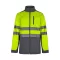 Jacheta soft shell in doua culori, Unisex, 2502E12002, Velilla, Poliester, Elastan, Gri, 4XL