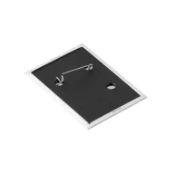 Insigna, Everestus, 2610E18211, 78x53 mm, Metal, Negru