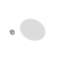 Insigna, Everestus, 2610E18235, 25 mm, Argintiu