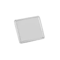 Insigna, Everestus, 2610E18227, 15x19 mm, Argintiu