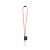 Lanyard, 2502E14299, Lanyard'IN, ⌀7 x 470 mm, Poliamida, Galben hexacrom