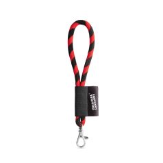   Lanyard Tube Short Set, 354 - Negru, 21MAR3145, Lanyard'IN, ø8x175 mm, Poliamida