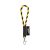 Lanyard Tube Short Set, 357 - Negru, 21MAR3148, Lanyard'IN, ø8x175 mm, Poliamida