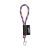 Lanyard Tube Short Set, 364 - Portocaliu hexacrom, 21MAR3154, Lanyard'IN, ø8x175 mm, Poliamida