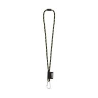   Lanyard Nautic Long Set, 357 - Negru, 21MAR3077, Lanyard'IN, ø8x470 mm, Poliester
