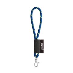   Lanyard Nautic Short Set, 303 - Albastru, 21MAR3080, Lanyard'IN, ø8x175 mm, Poliester